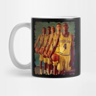 Basketball Mug - Vintage Basketball Team by Toko Baju